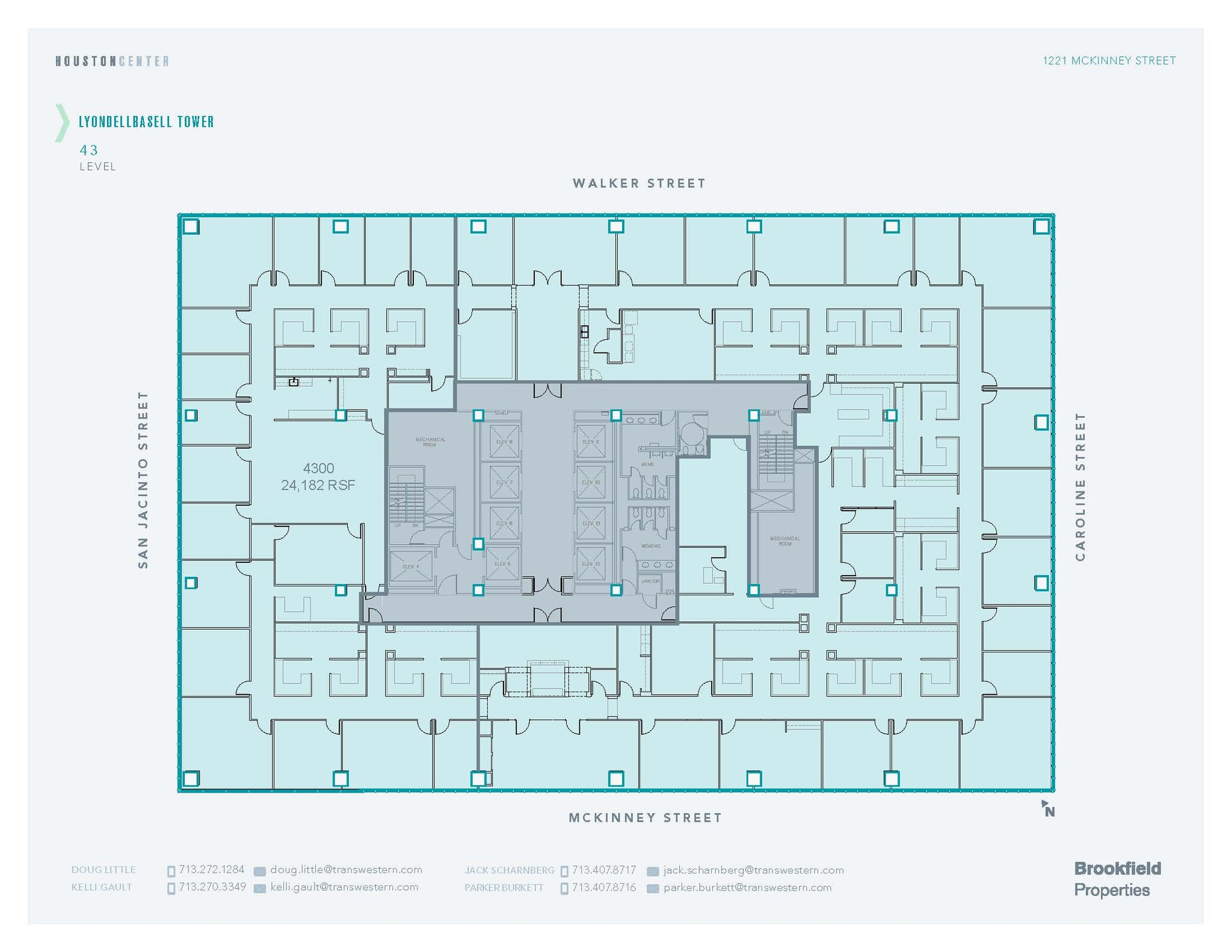 1221 McKinney St, Houston, TX for lease Floor Plan- Image 1 of 1