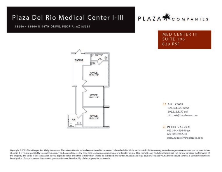 13260 N 94th Dr Peoria Az 85381 Office Medical Space For