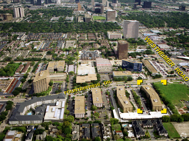 2640 Fountain View Dr, Houston, TX for sale - Aerial - Image 2 of 8