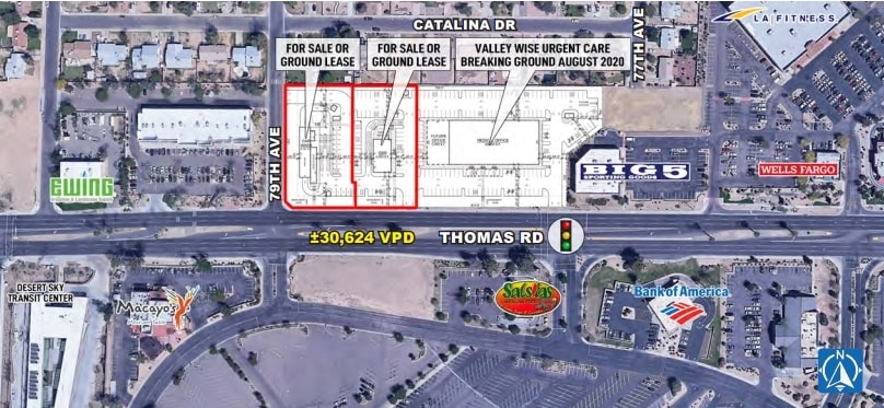 NEC 79th Ave & Thomas Rd, Phoenix, AZ for sale Building Photo- Image 1 of 1