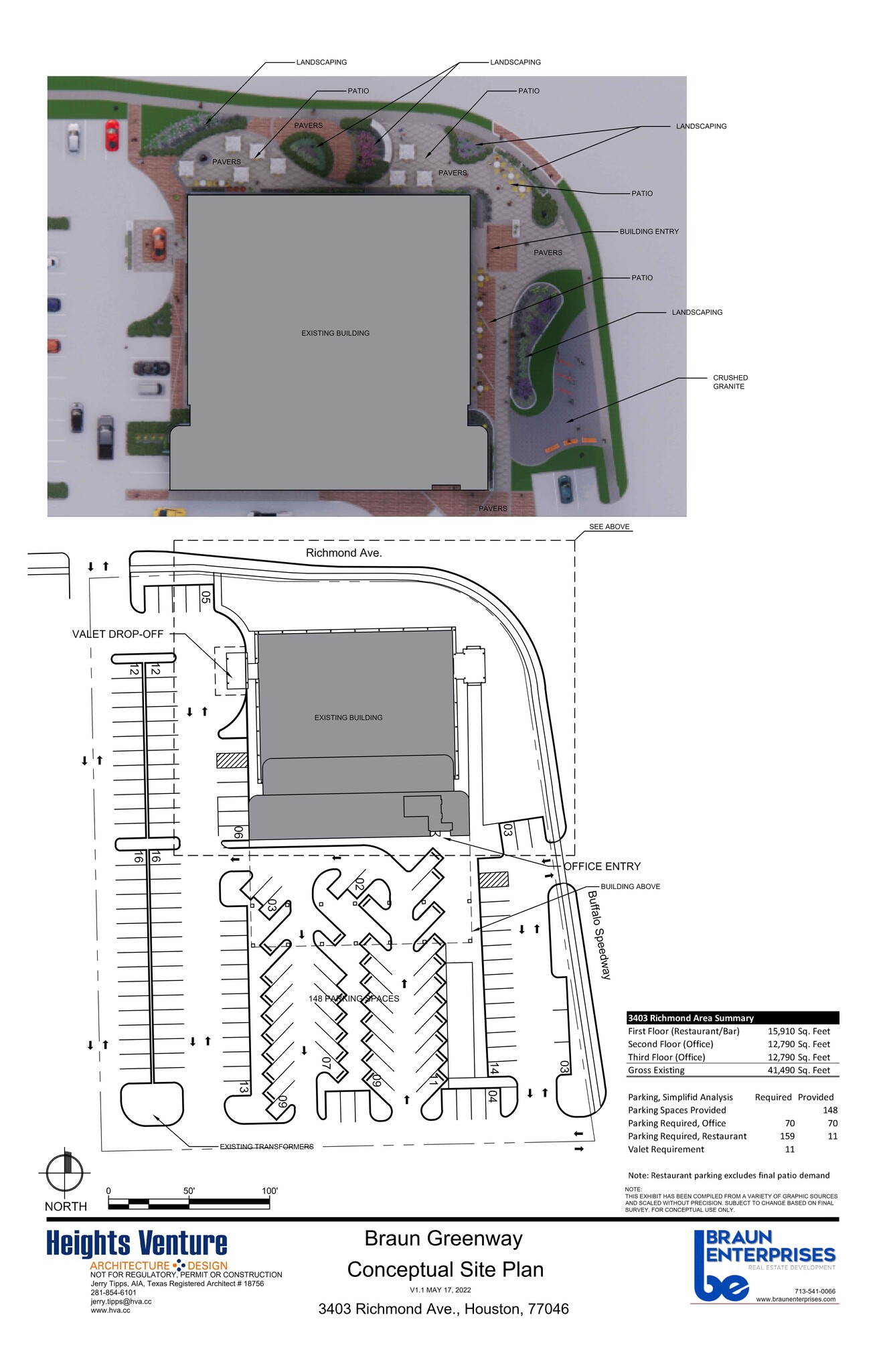 3403 Richmond Ave, Houston, TX for lease Site Plan- Image 1 of 1