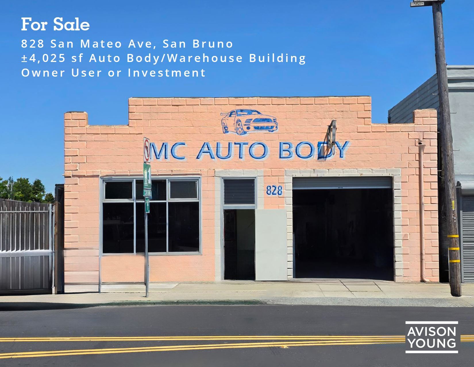 828 San Mateo Ave, San Bruno, CA for sale Building Photo- Image 1 of 1