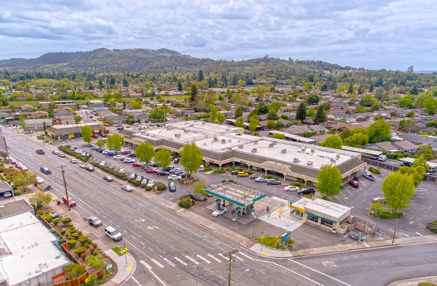 1105-1181 Yulupa Ave, Santa Rosa, CA for lease - Aerial - Image 1 of 1