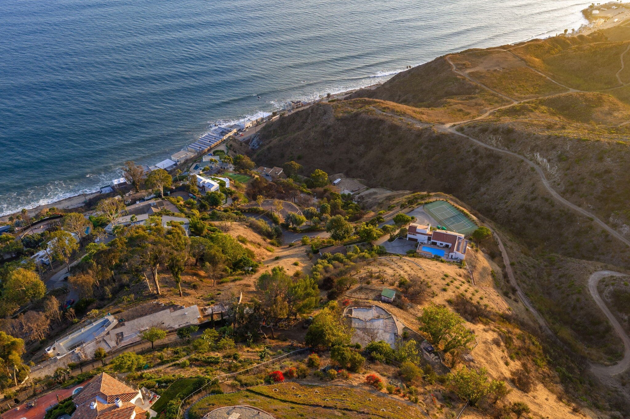 20795 Cool Oak Way, Malibu, CA for sale Aerial- Image 1 of 12