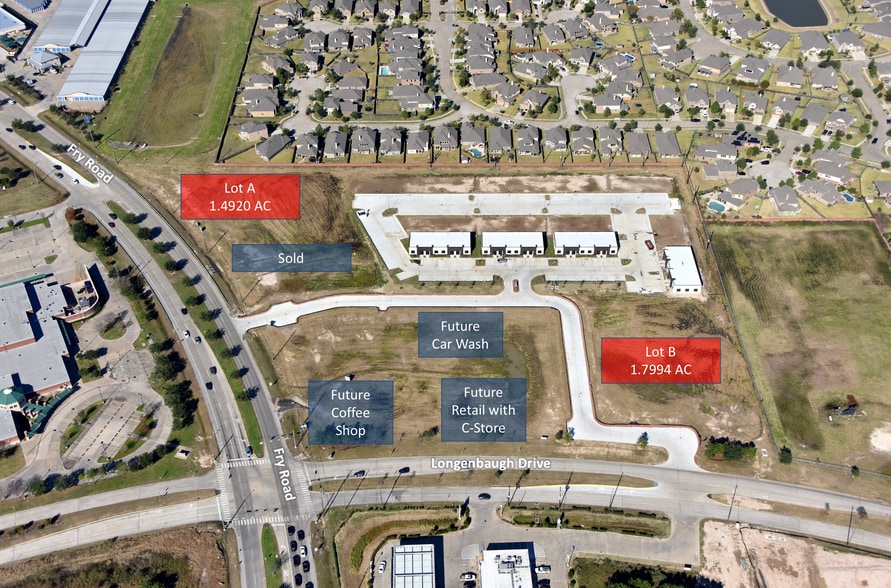 Fry Rd & Longenbaugh Rd, Cypress, TX for sale - Site Plan - Image 1 of 1