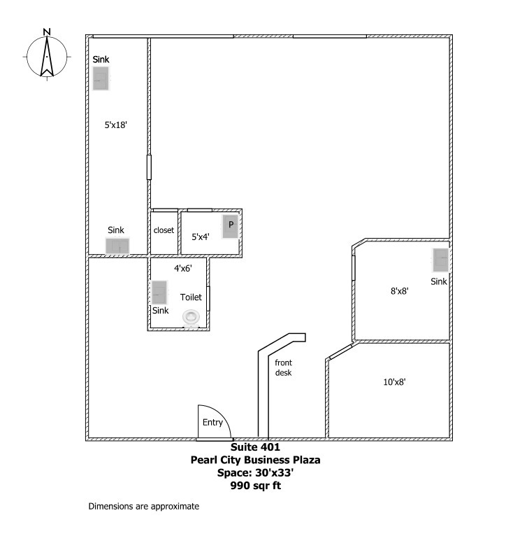 803 Kamehameha Hwy, Pearl City, HI for lease Floor Plan- Image 1 of 1