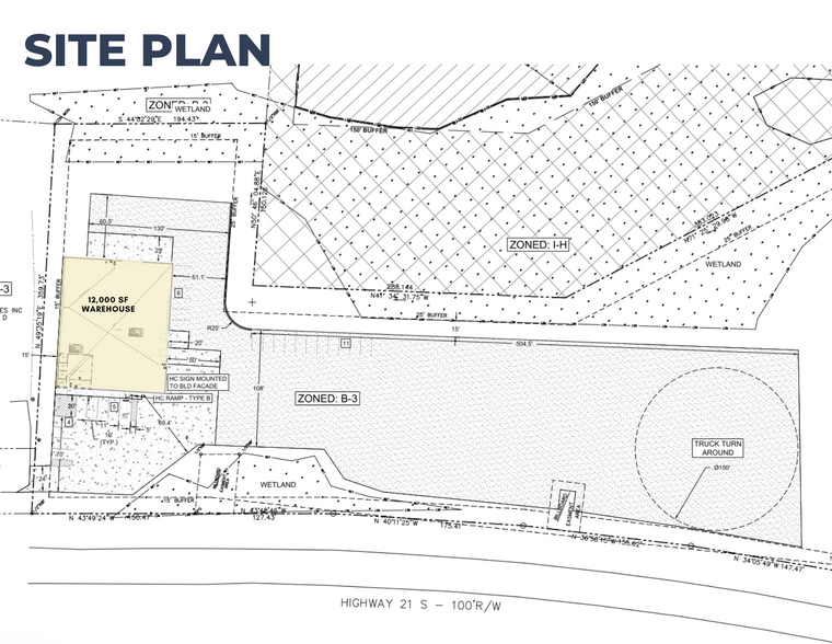 195 Commercial Ct, Rincon, GA for lease - Site Plan - Image 2 of 8