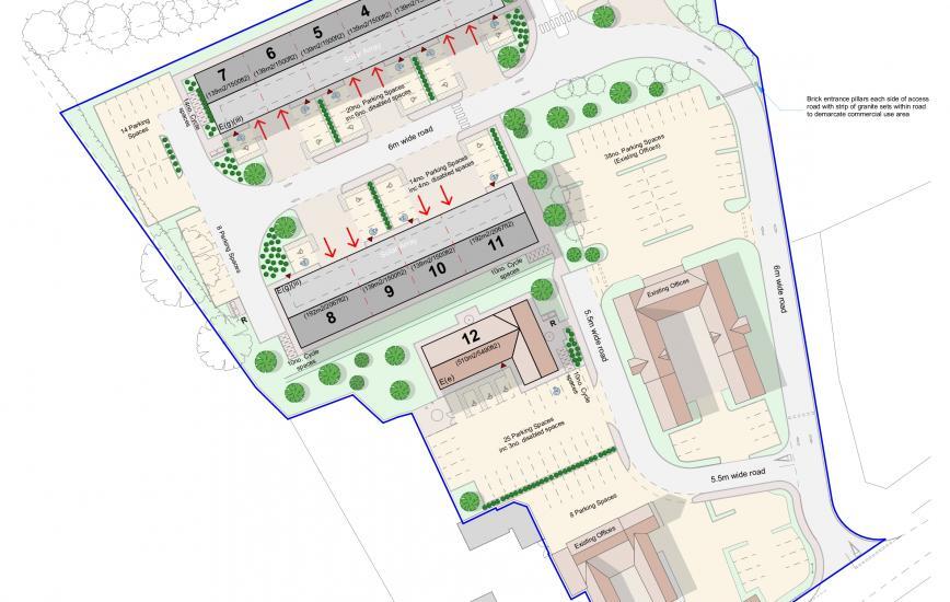 Norwich Cmn, Wymondham for lease - Site Plan - Image 2 of 3