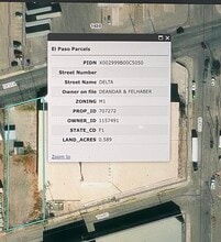1600 Delta Dr, El Paso, TX - AERIAL map view - Image1