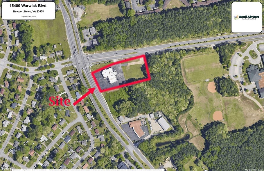 15400 Warwick Blvd, Newport News, VA for lease - Building Photo - Image 1 of 1