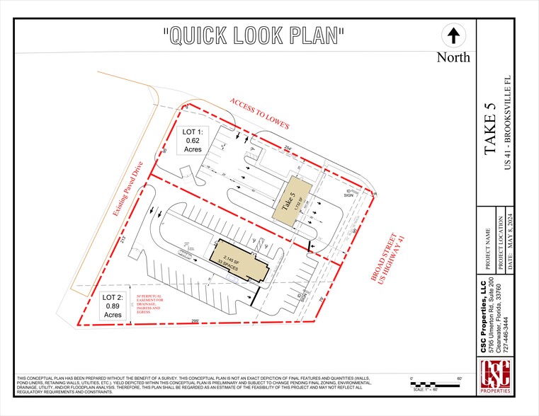 7117 Broad St, Brooksville, FL for sale - Site Plan - Image 3 of 4