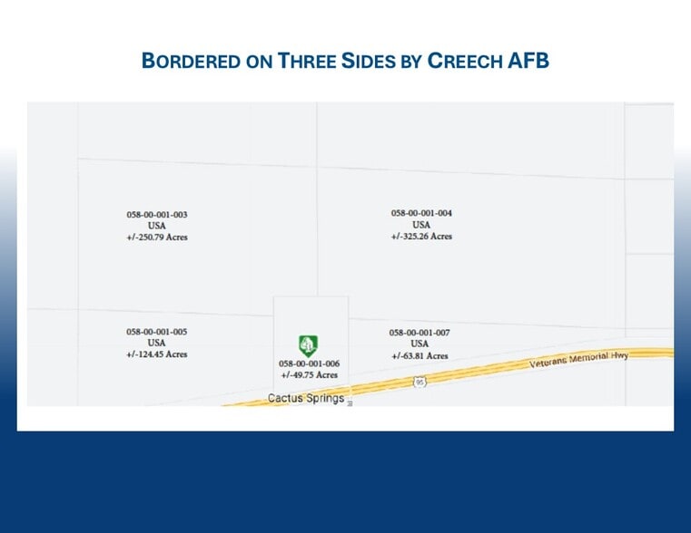 28460 N US Highway 95, Indian Springs, NV for sale - Plat Map - Image 3 of 9