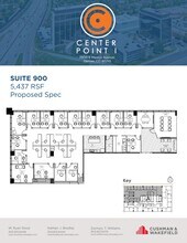 3900 E Mexico Ave, Denver, CO for lease Floor Plan- Image 1 of 1
