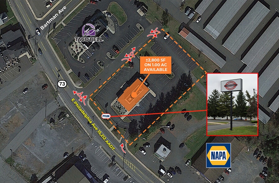 1111 E Philadelphia Ave, Gilbertsville, PA for lease - Building Photo - Image 2 of 13