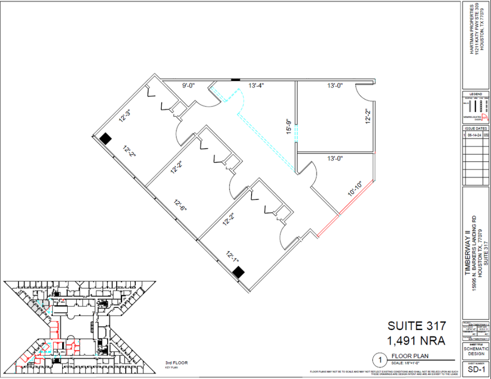 15995 N Barkers Landing Rd, Houston, TX for lease Floor Plan- Image 1 of 1