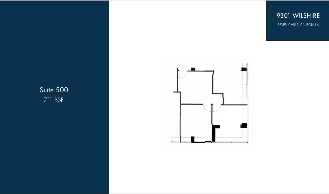 9301 Wilshire Blvd, Beverly Hills, CA for lease Floor Plan- Image 1 of 1