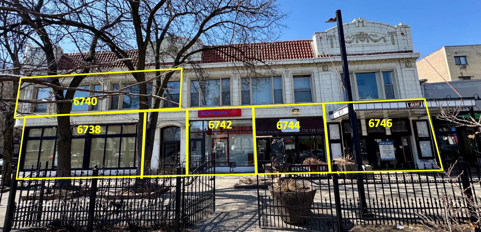 6738 N Sheridan Rd, Chicago, IL for lease Primary Photo- Image 1 of 6