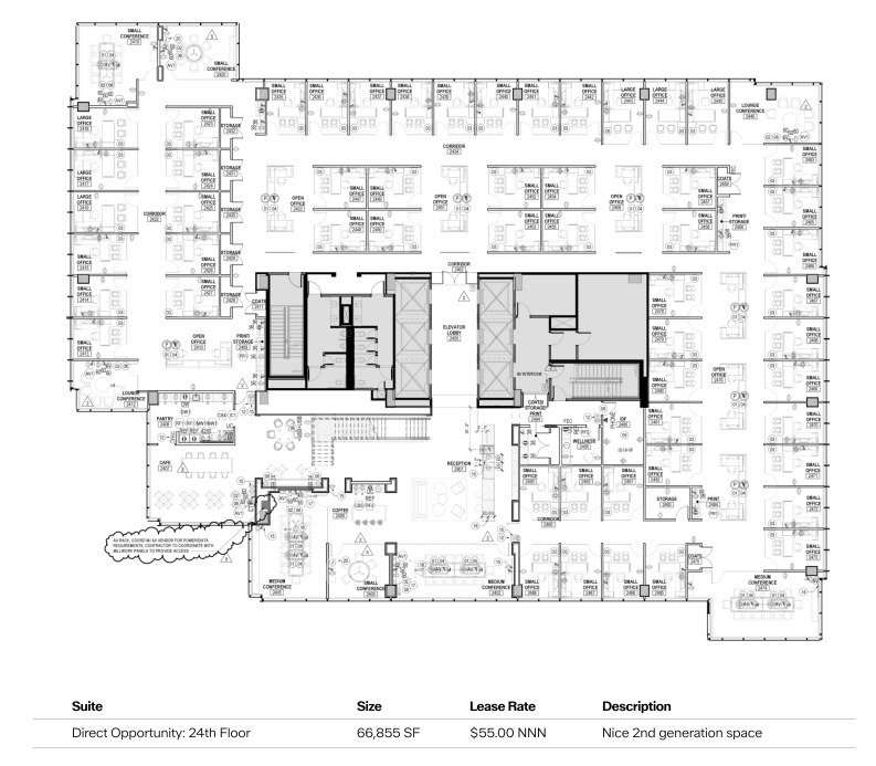 1900 N Pearl St, Dallas, TX for lease Floor Plan- Image 1 of 1