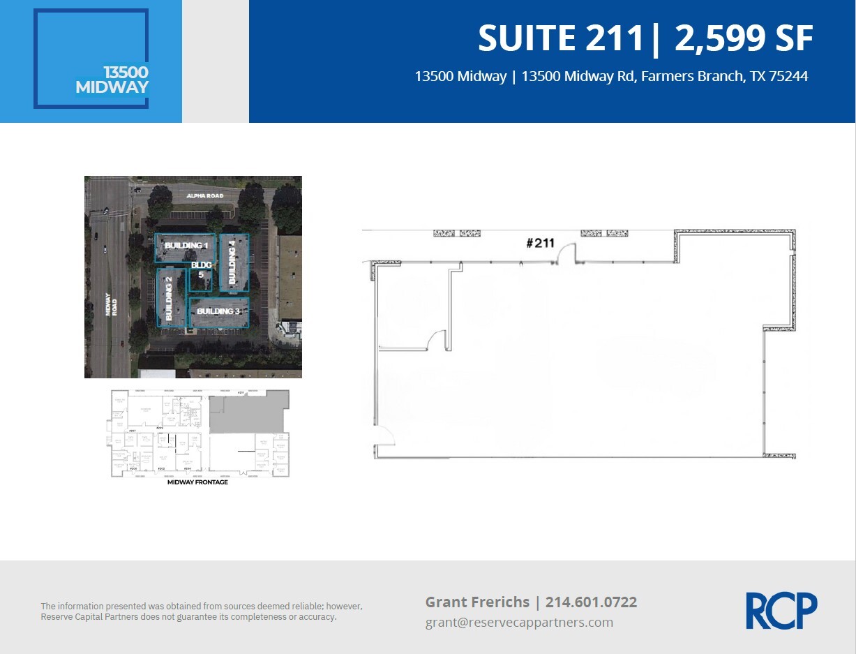 13500 Midway Rd, Farmers Branch, TX for lease Floor Plan- Image 1 of 8