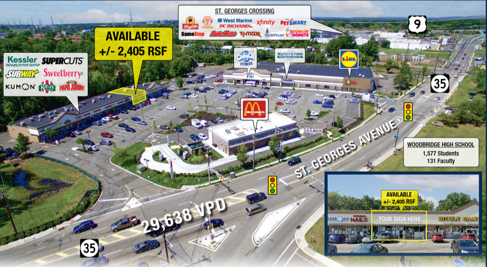 789 Saint George Ave, Woodbridge, NJ for lease - Building Photo - Image 1 of 2