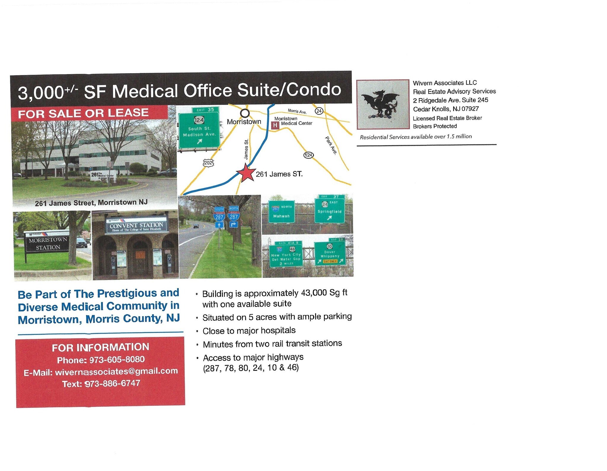 261 James St, Morristown, NJ 07960 Medical Center at James Street