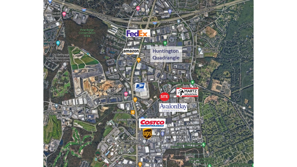 Ruland Rd, Melville, NY for lease - Aerial - Image 3 of 5