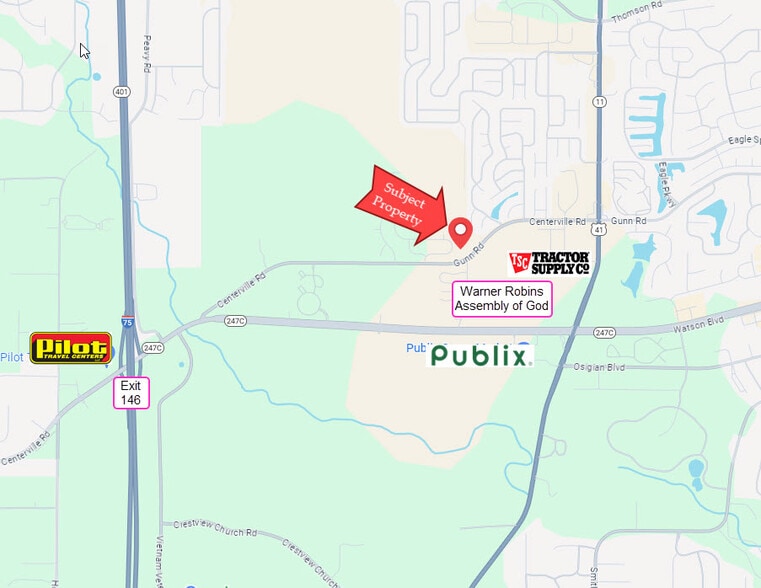 Gunn Road, Byron, GA for sale - Building Photo - Image 2 of 3