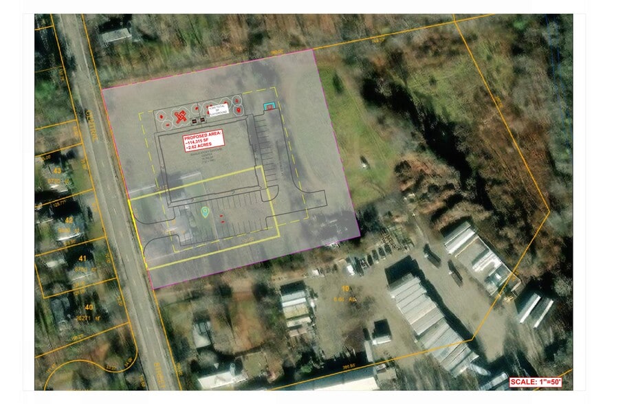 356 Central St, Foxborough, MA for sale - Site Plan - Image 3 of 4