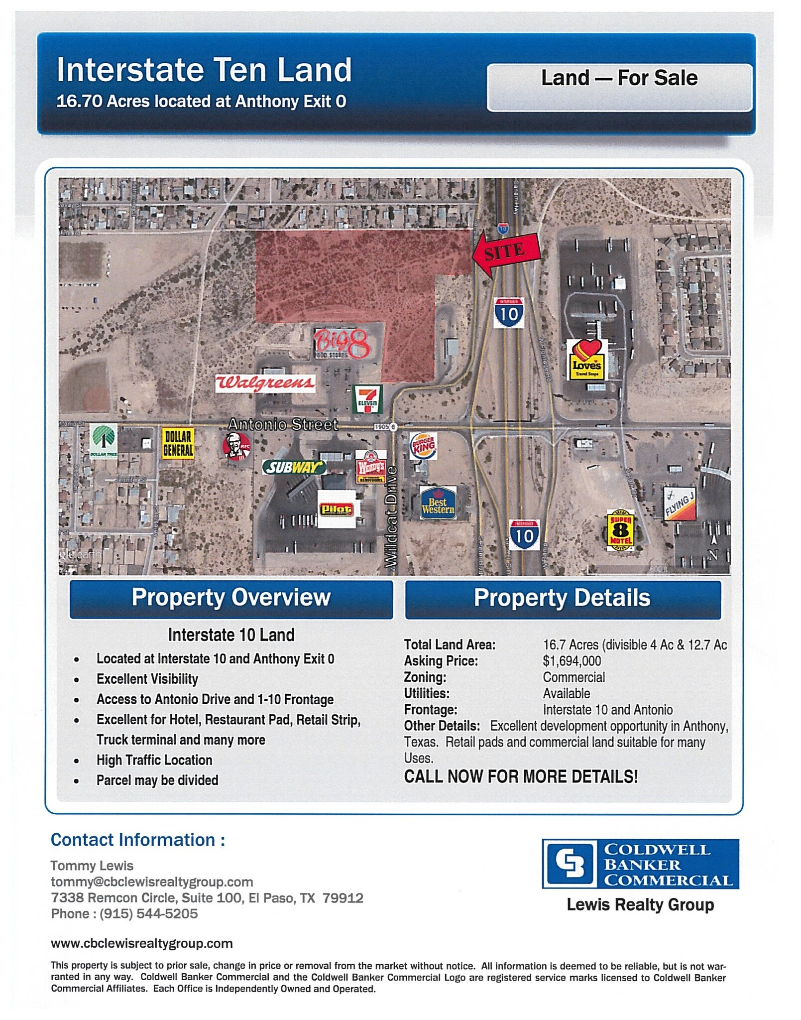 1000 Antonio St, Anthony, TX for sale Primary Photo- Image 1 of 1