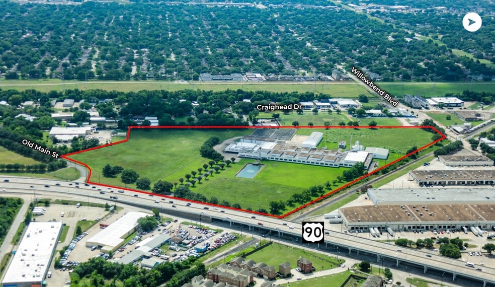 11530 Main St, Houston, TX for sale - Aerial - Image 2 of 3