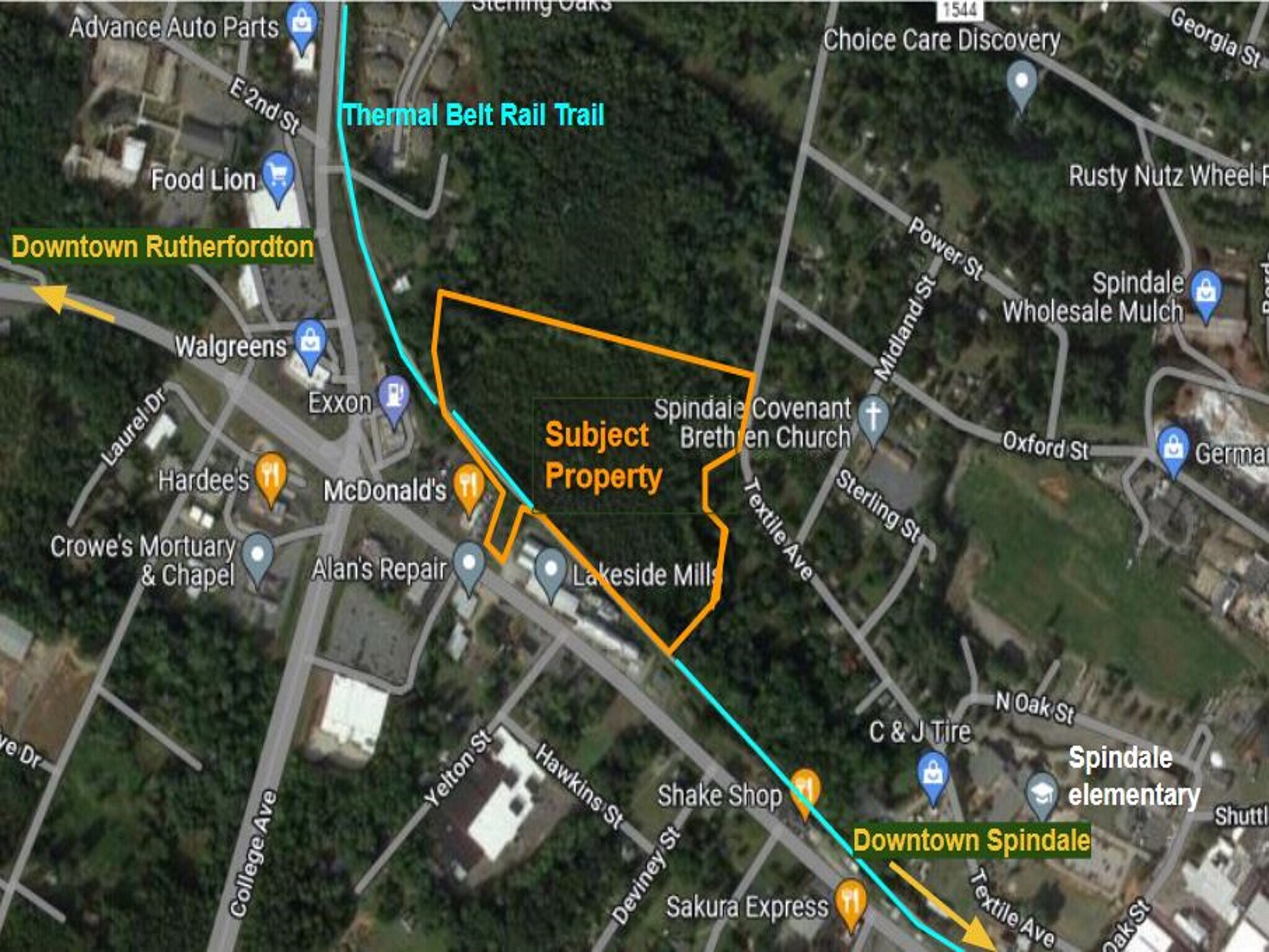 800 W. Main Street, Spindale, NC 28160 Land for Sale