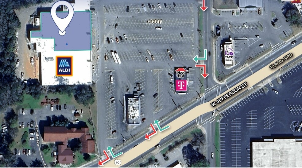 1600-1632 W Jefferson St, Quincy, FL for lease - Building Photo - Image 1 of 6