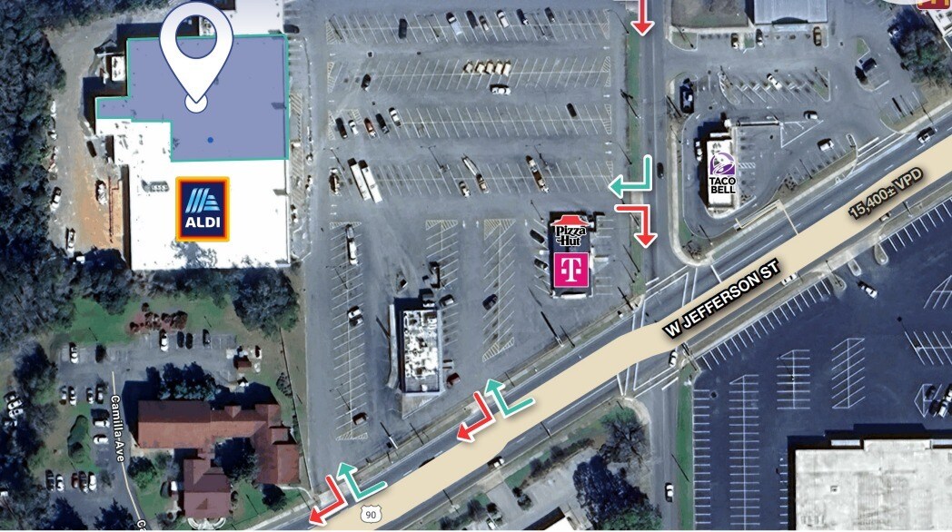 1600-1632 W Jefferson St, Quincy, FL for lease Building Photo- Image 1 of 7