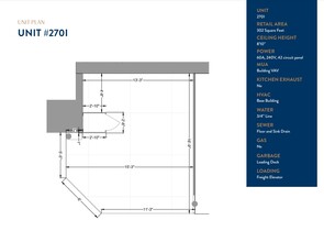 605 5th Ave SW, Calgary, AB for lease Floor Plan- Image 1 of 1