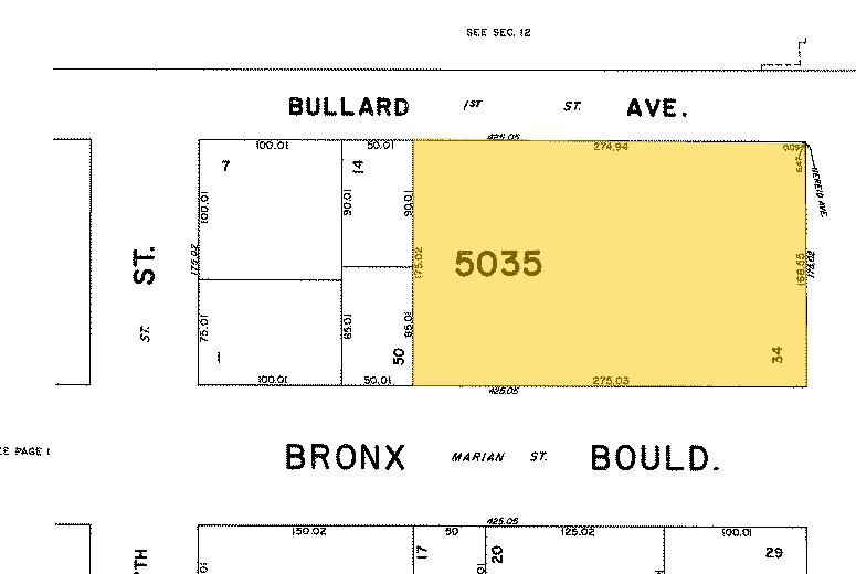 4377 Bronx Blvd, Bronx, NY for lease - Plat Map - Image 2 of 5