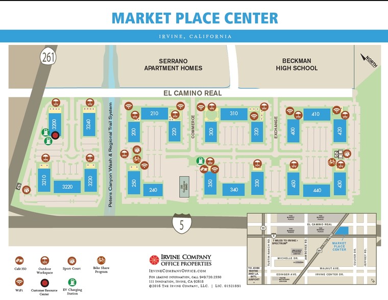 3240 El Camino Real, Irvine, CA for sale - Site Plan - Image 1 of 1