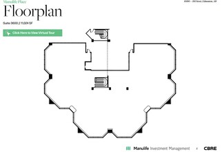 10180 101 St NW, Edmonton, AB for lease Floor Plan- Image 1 of 1