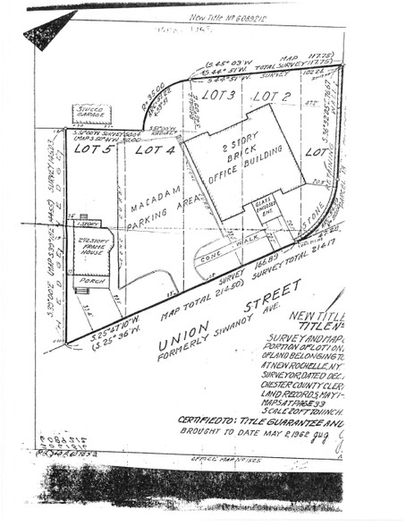 71 North Ave, New Rochelle, NY for sale - Site Plan - Image 1 of 1