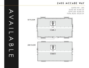 2445 McCabe Way, Irvine, CA for lease Floor Plan- Image 1 of 1