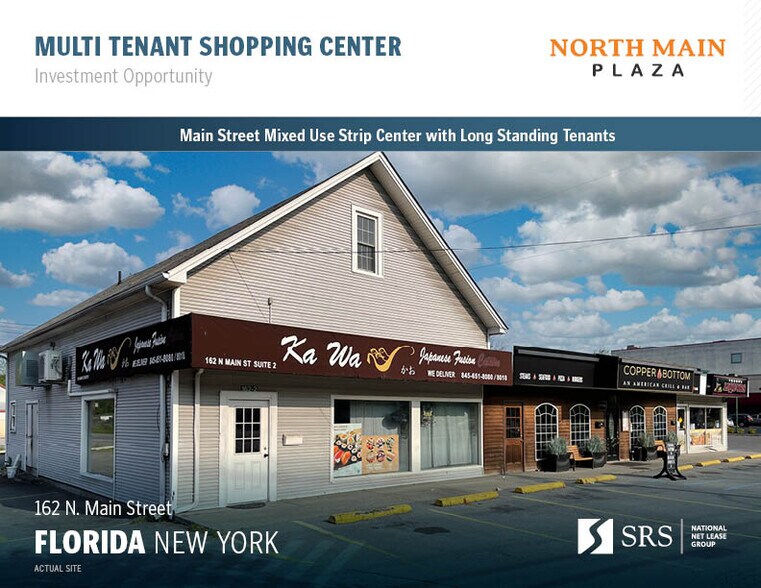 162 N Main St, Florida, NY 10921 North Main Plaza 50yr Operating History