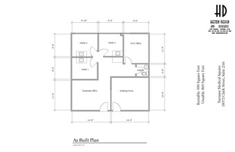 18356-18388 Clark St, Tarzana, CA for lease Floor Plan- Image 1 of 8