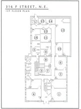 316 F St NE, Washington, DC for lease Floor Plan- Image 1 of 1