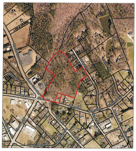 272 Athens Rd, Winterville, GA for sale Aerial- Image 1 of 4