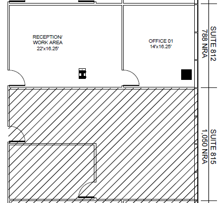 2100 Travis St, Houston, TX for lease Floor Plan- Image 1 of 2