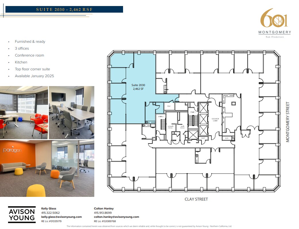 601 Montgomery St, San Francisco, CA for lease Floor Plan- Image 1 of 1