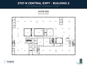 2703 N Central Expy, Richardson, TX for lease Floor Plan- Image 2 of 2