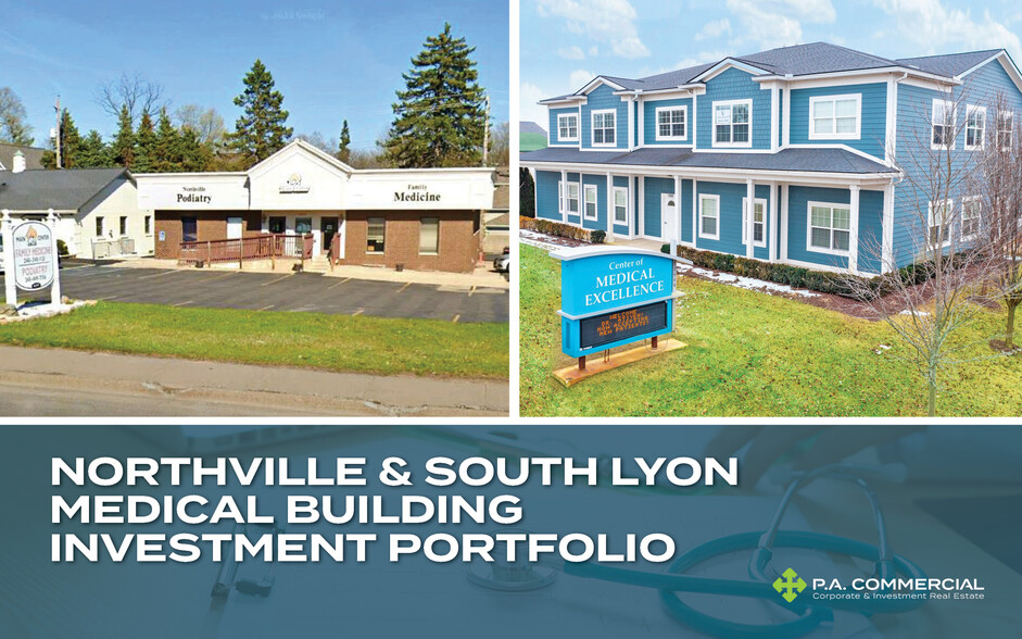 Northville & South Lyon MOB Investment portfolio of 2 properties for sale on LoopNet.com - Building Photo - Image 1 of 14