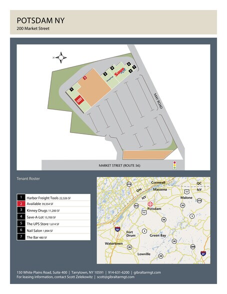 200 Market St, Potsdam, NY for lease - Building Photo - Image 1 of 4