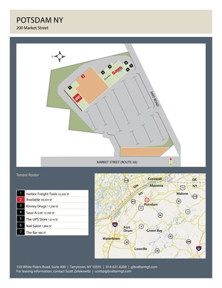More details for 200 Market St, Potsdam, NY - Retail for Lease