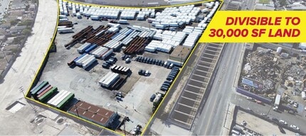 8440 S Alameda St, Los Angeles, CA - AERIAL map view